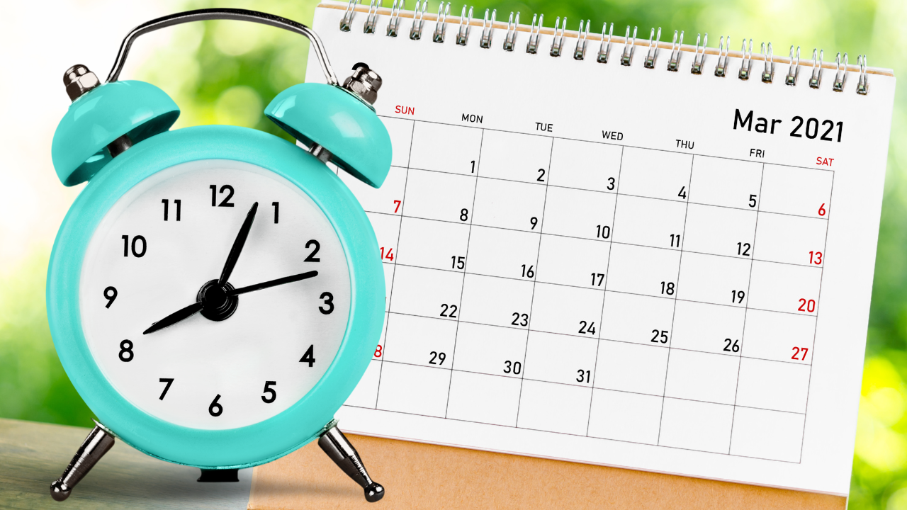 March 2021 Clock