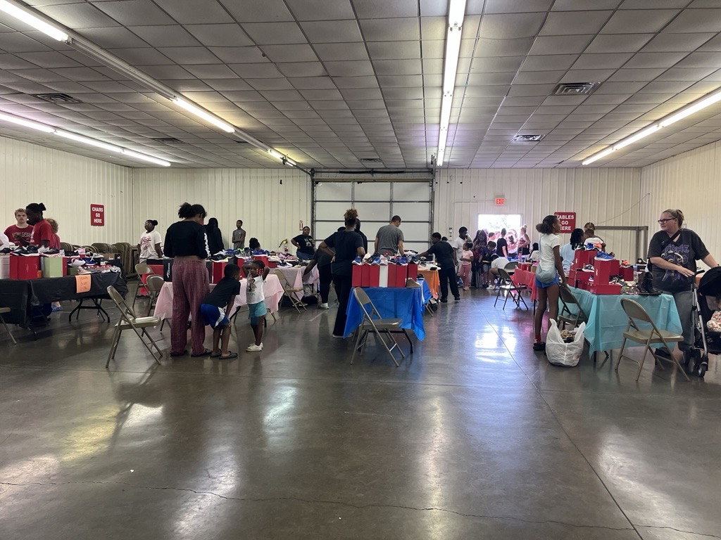3rd annual back-to-school shoe giveaway in Nicholasville