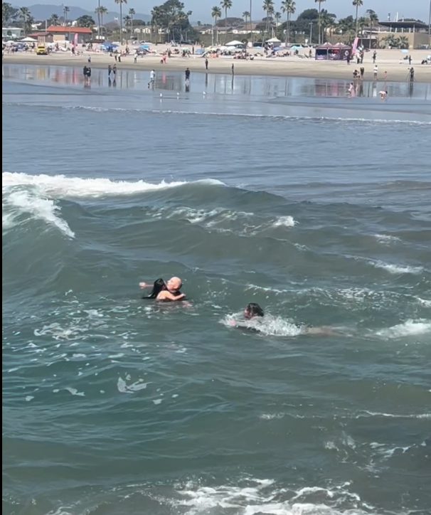 Oceanside beach rescue 