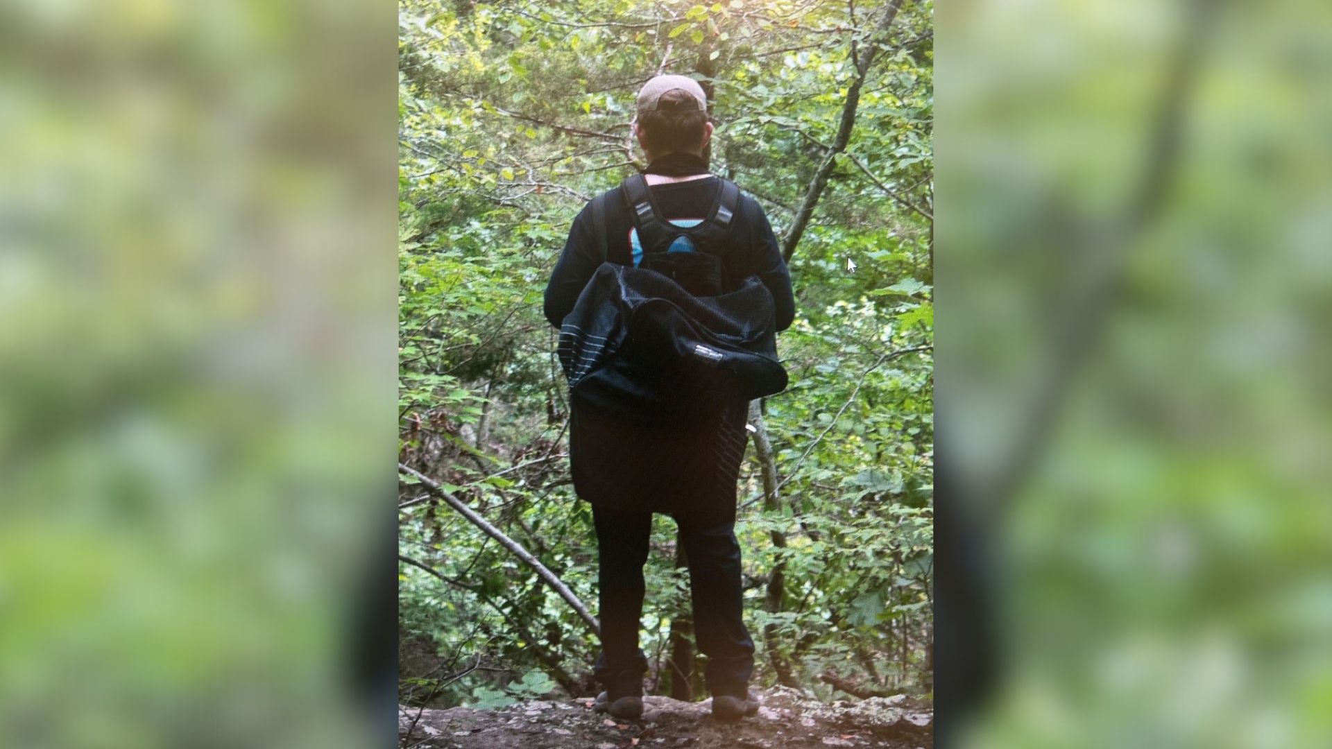 A man whom investigators are asking the public to help identify in connection with a double homicide at Devil's Den State Park.