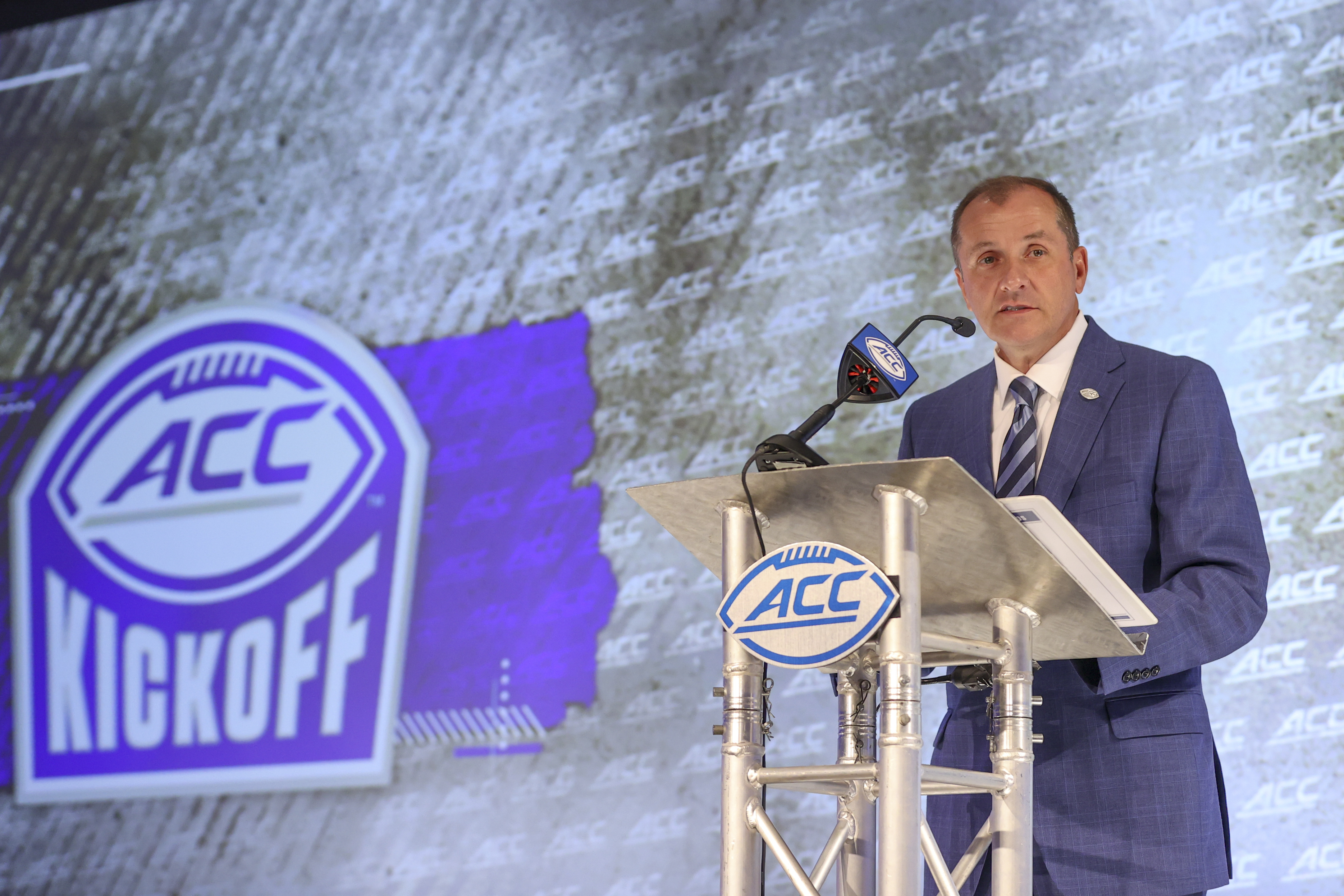 ACC Commissioner Jim Phillips at ACC media days, July 21, 2021