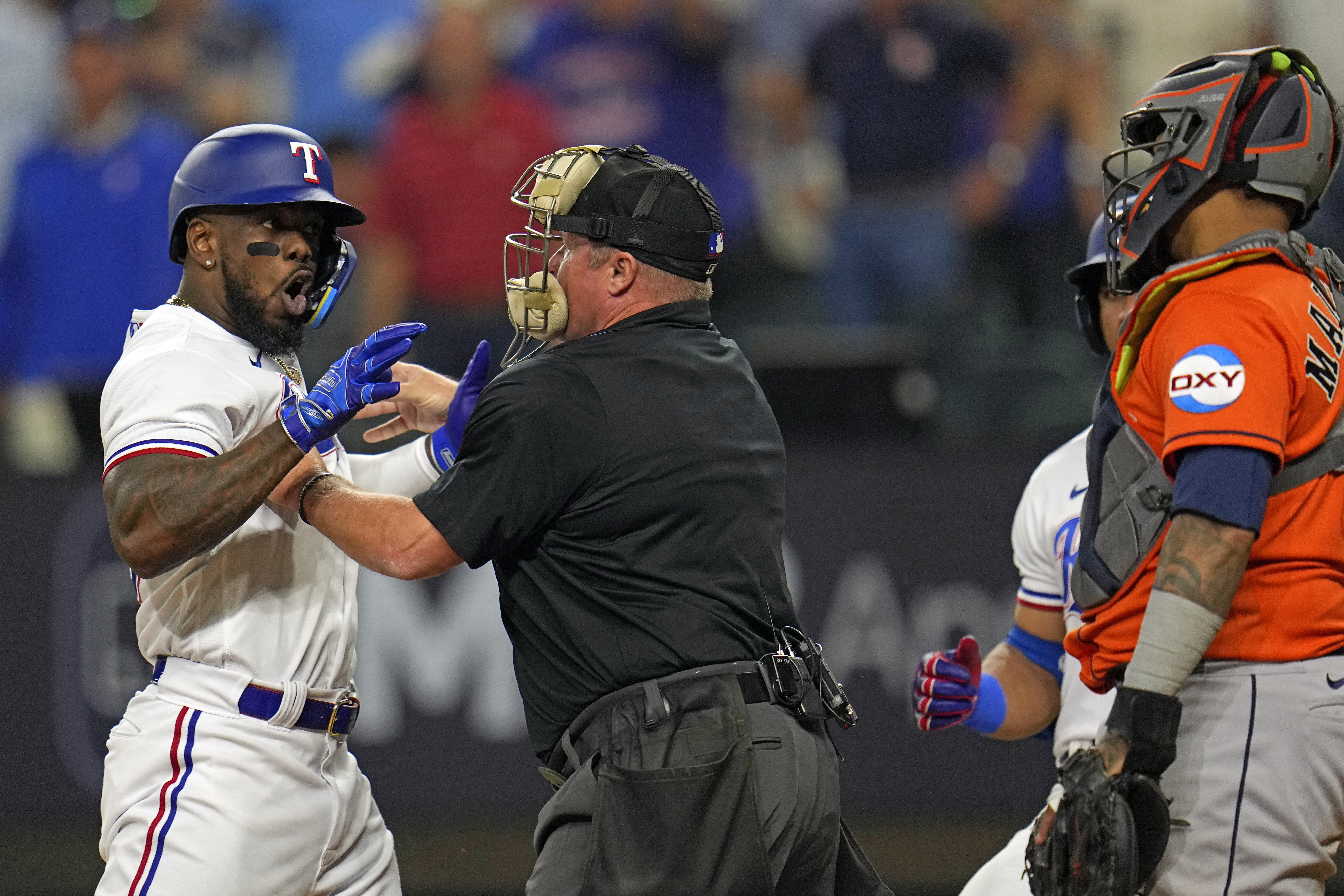 ALCS Astros Rangers Baseball
