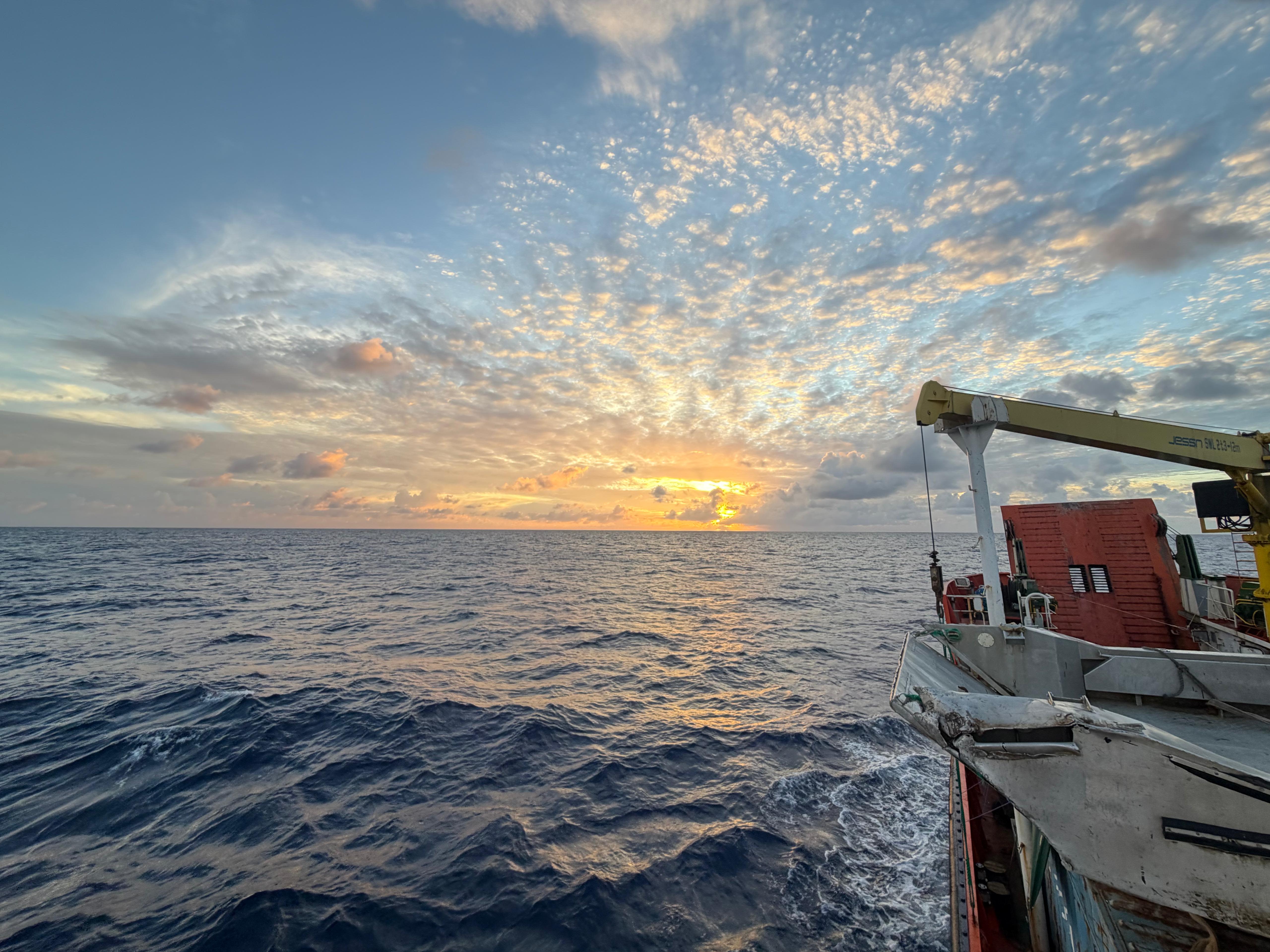 A photo shared by Purdue University from the Taraia Object Expedition.