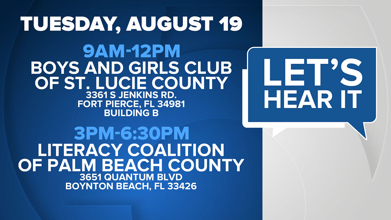 Let's Hear It, Aug. 19