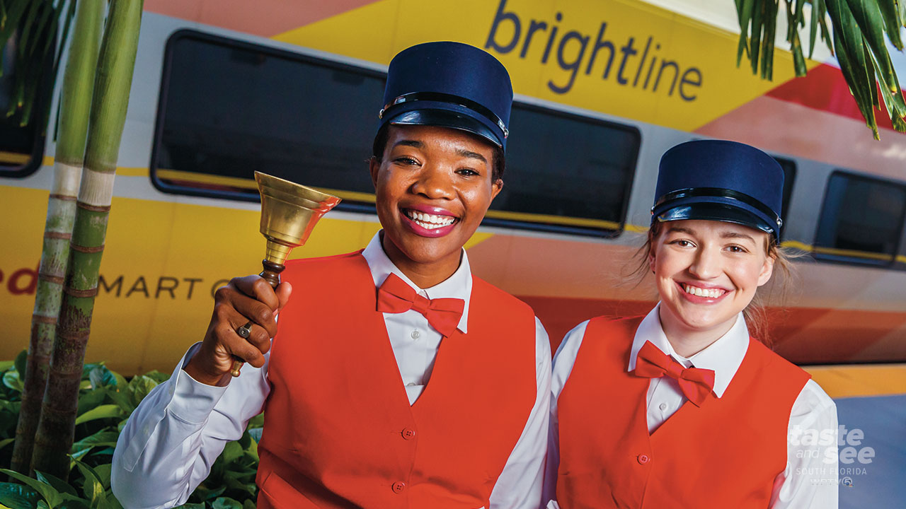Saturday, families began reliving the enchantment of the classic holiday story, 'The Polar express' on the Brightline train.