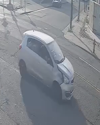 Mitsubishi Mirage wanted in hit-and-run