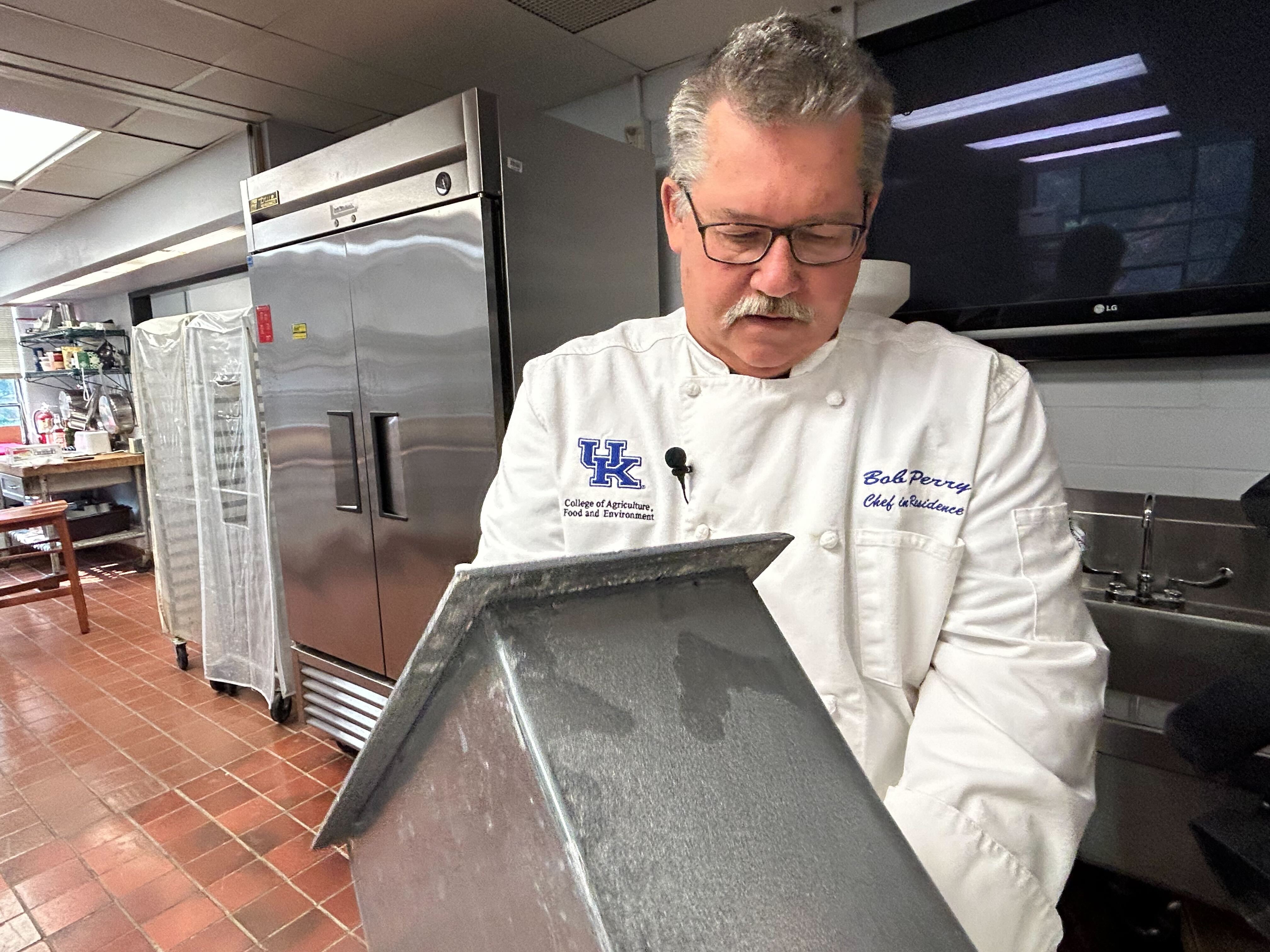 UK Chef Bob Perry Space Food 