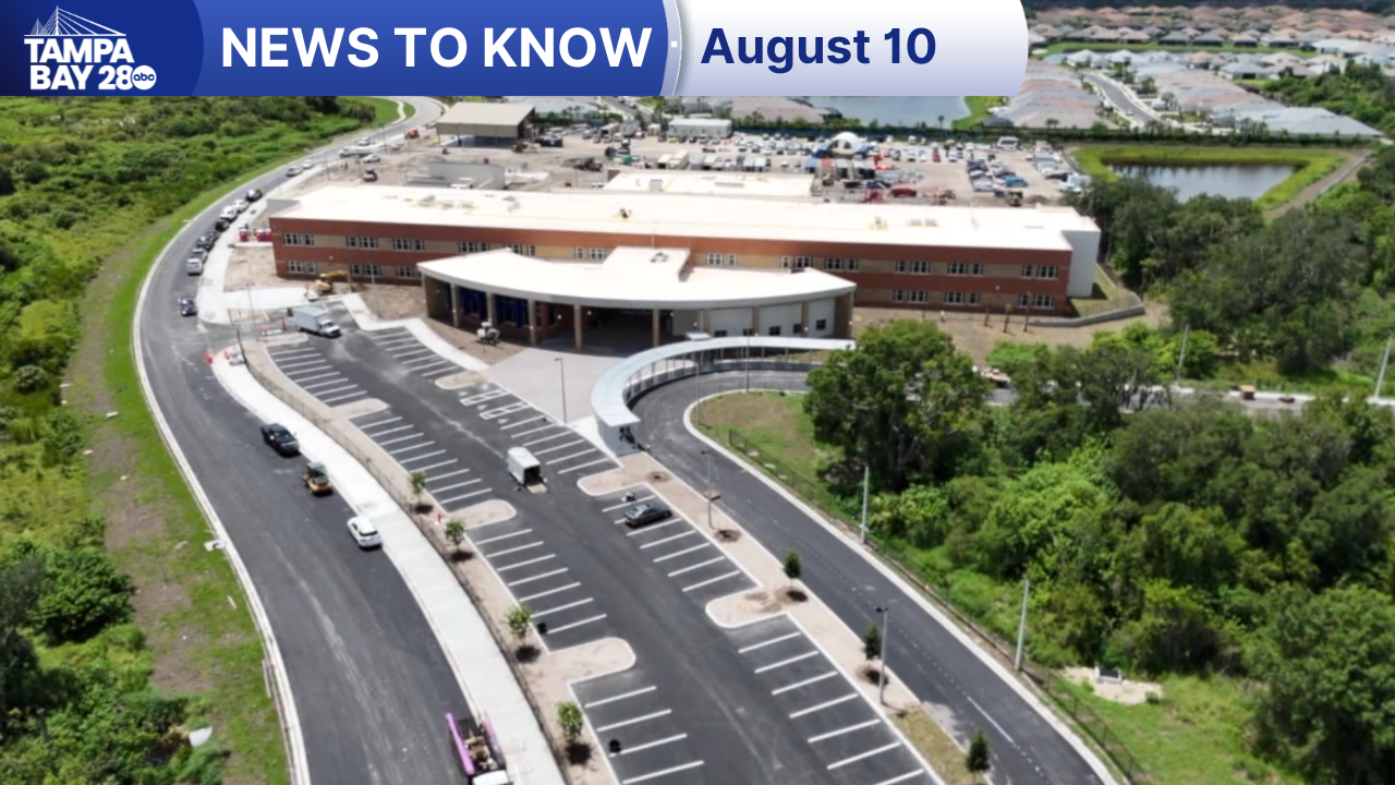 News to Know for Aug. 10, 2026