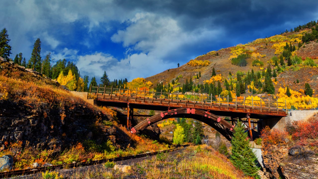 Fall colors in Red Cliff, Colorado