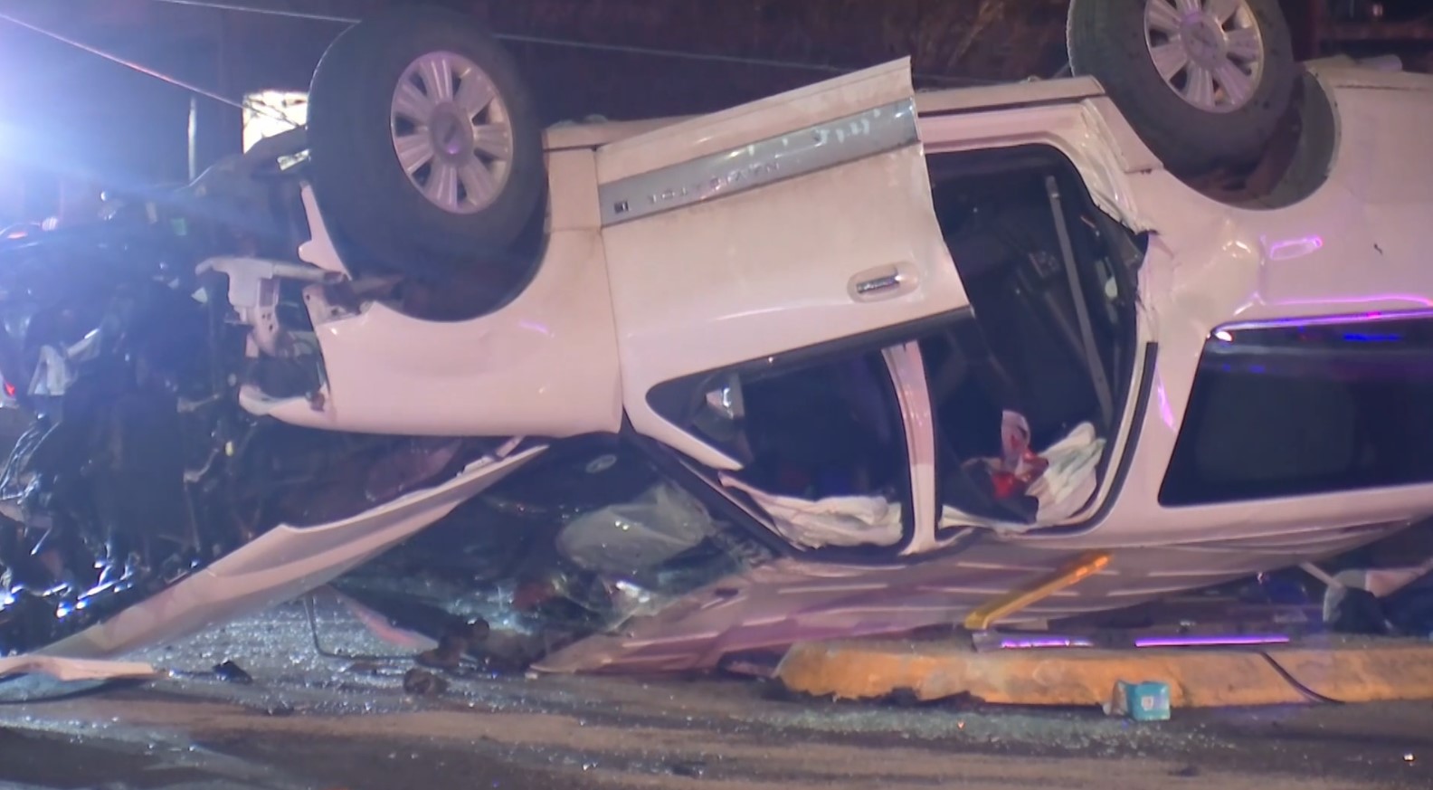 Rollover crash in the Heights 12/27/22