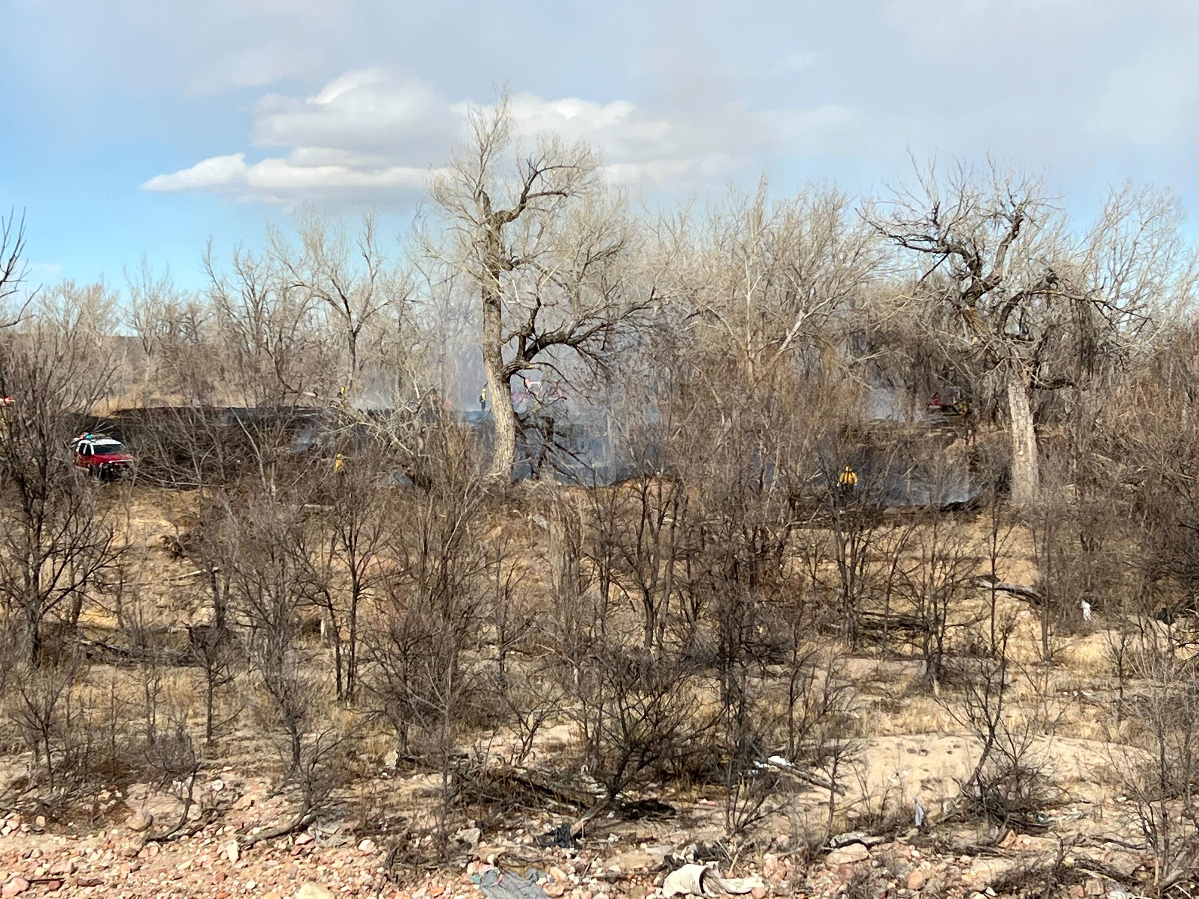Fire near U Pull & Pay