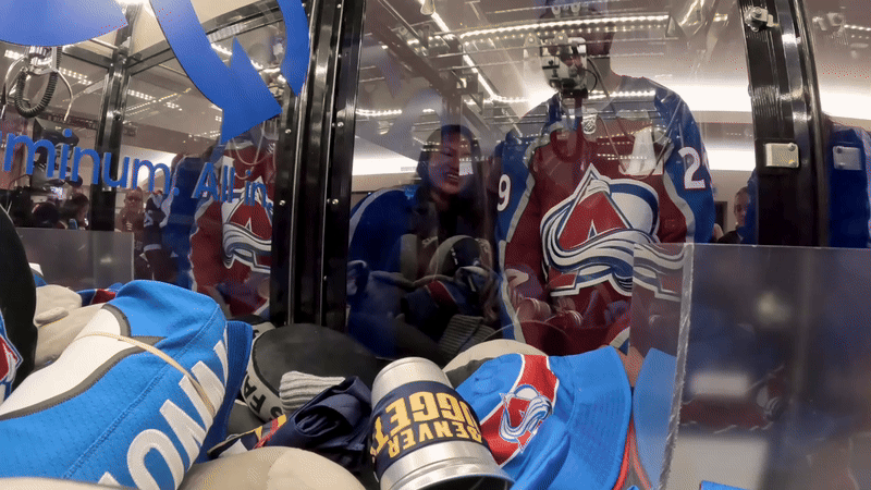 Recyclaw at Avs game 