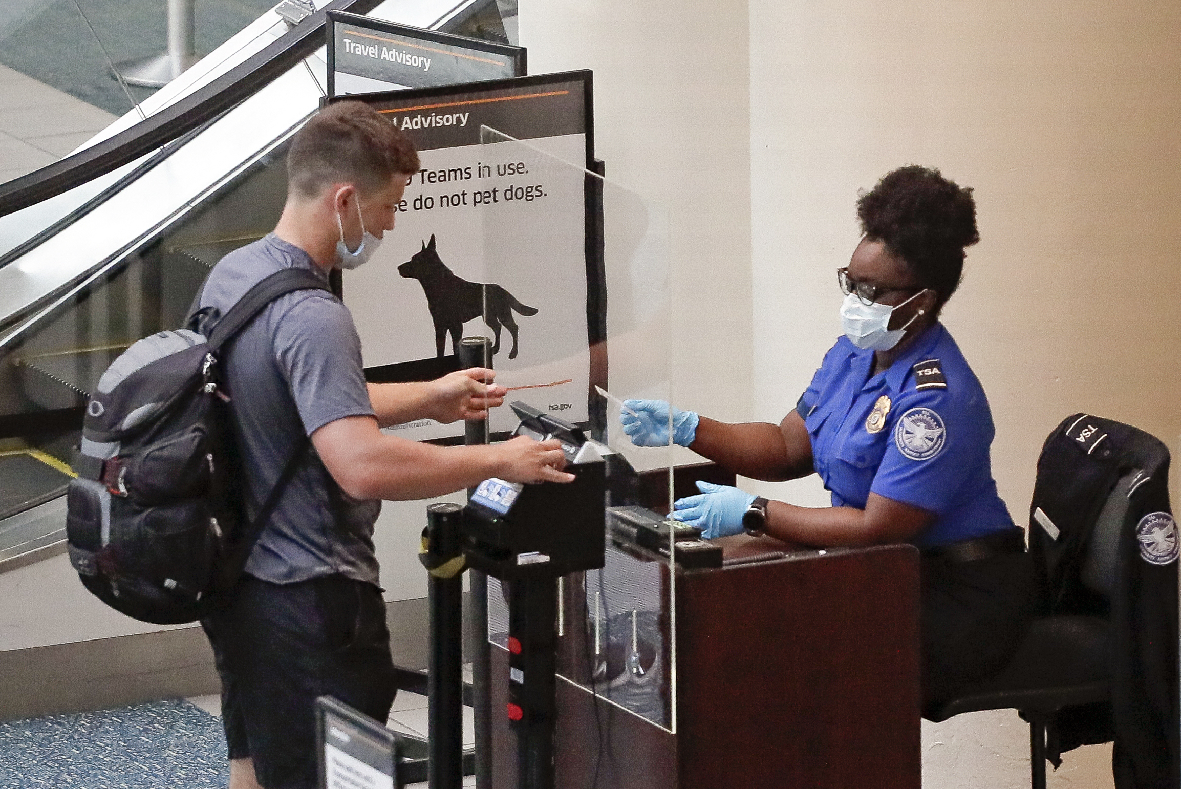 Virus Outbreak Florida Airport