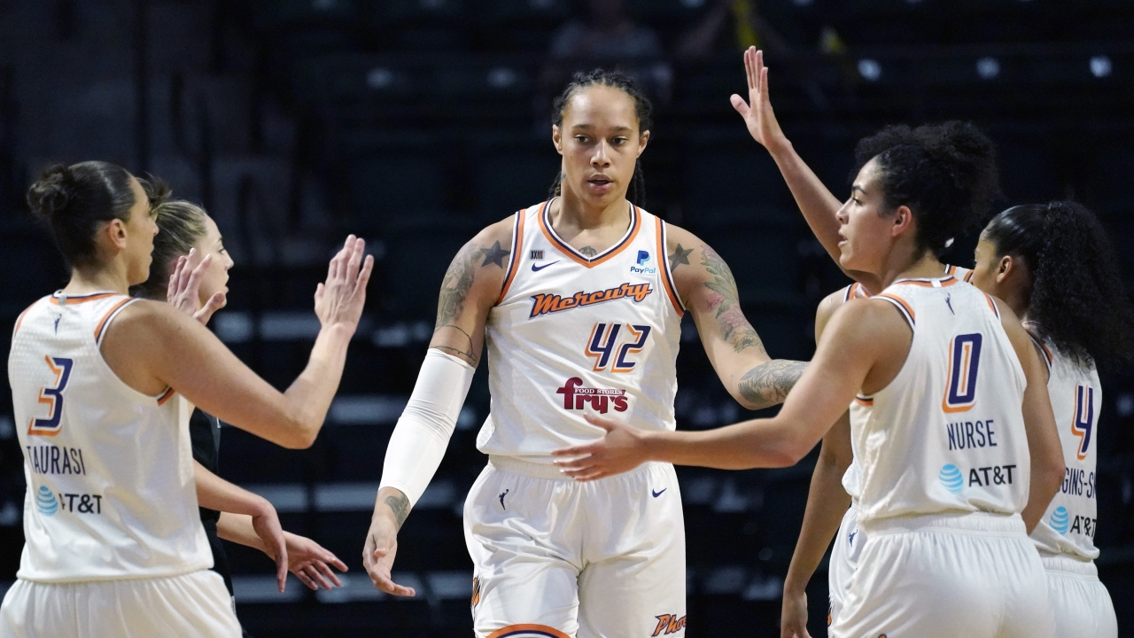 WNBA star Brittney Griner
