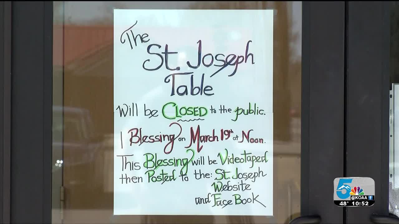 St. Joseph Table event closed to public