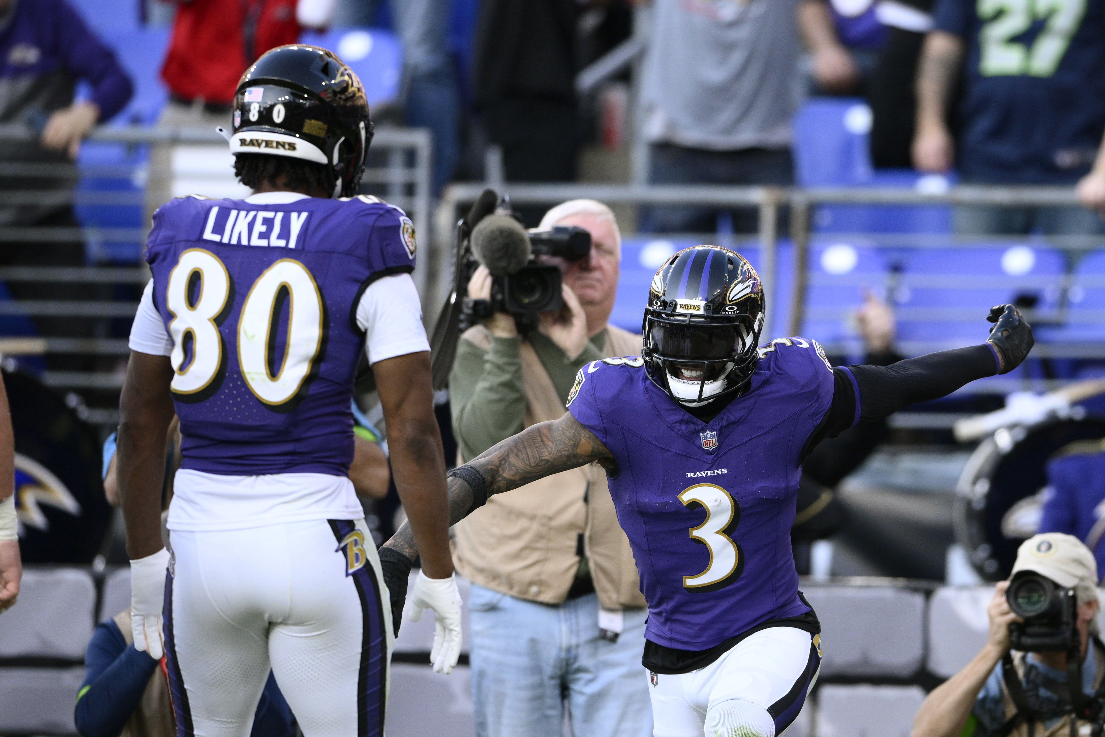 Seahawks Ravens Football