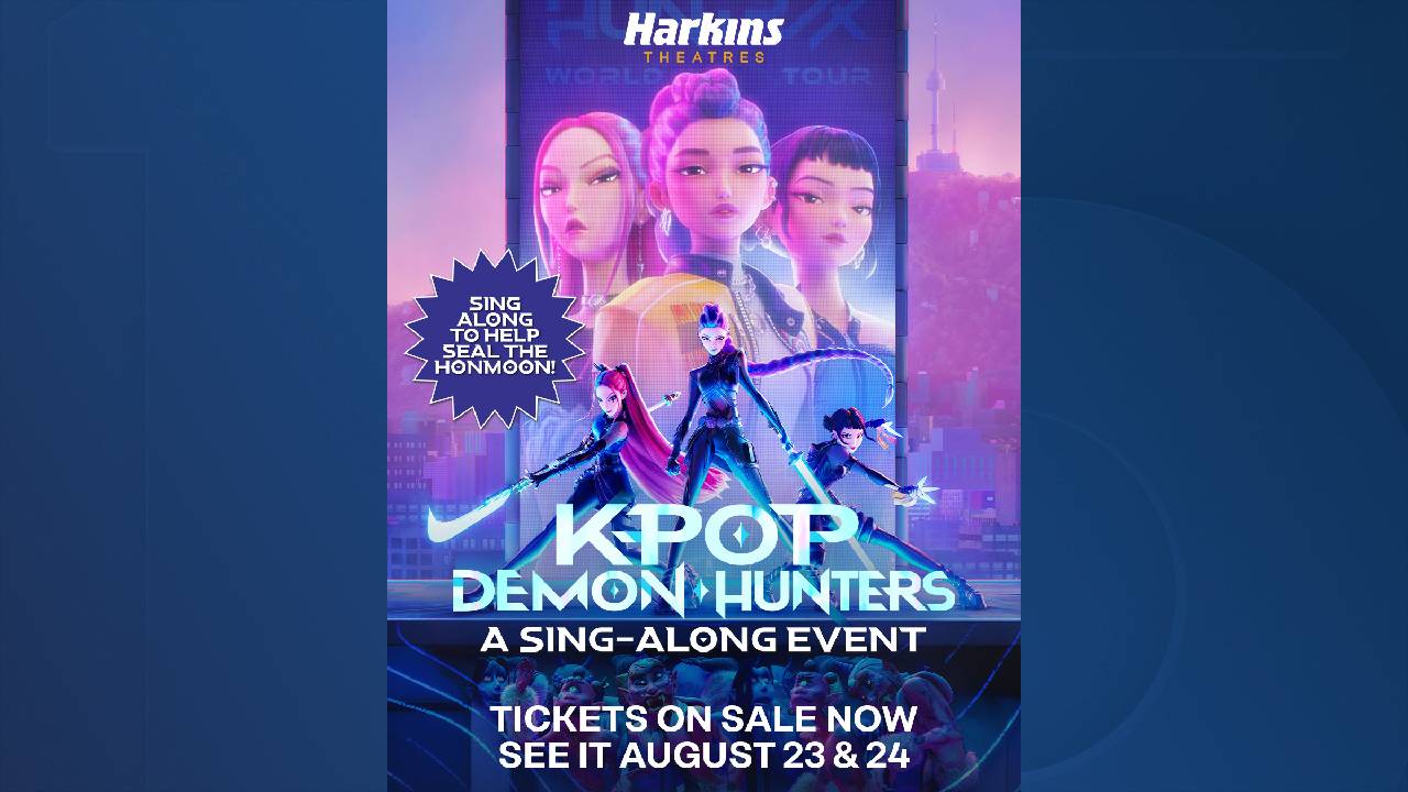 Harkins' ‘KPop Demon Hunters: A Sing-Along Event’ 