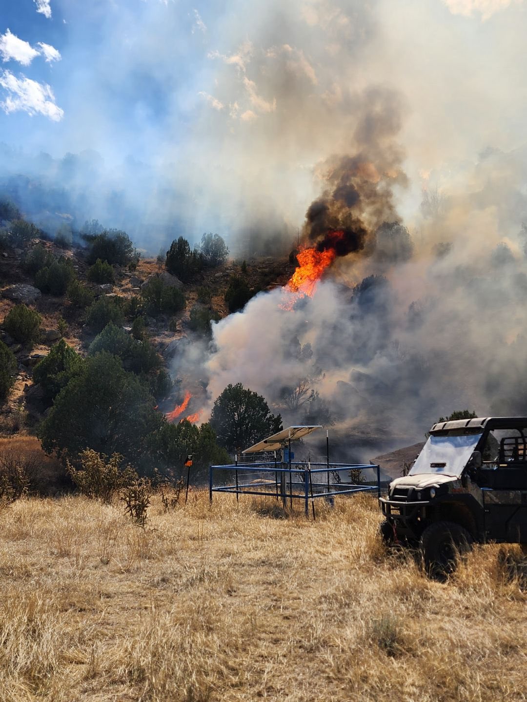 Poitry Canyon Fire