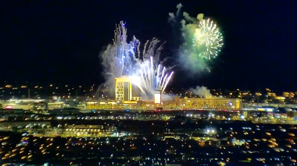 Fireworks at Durango Casino and Resort