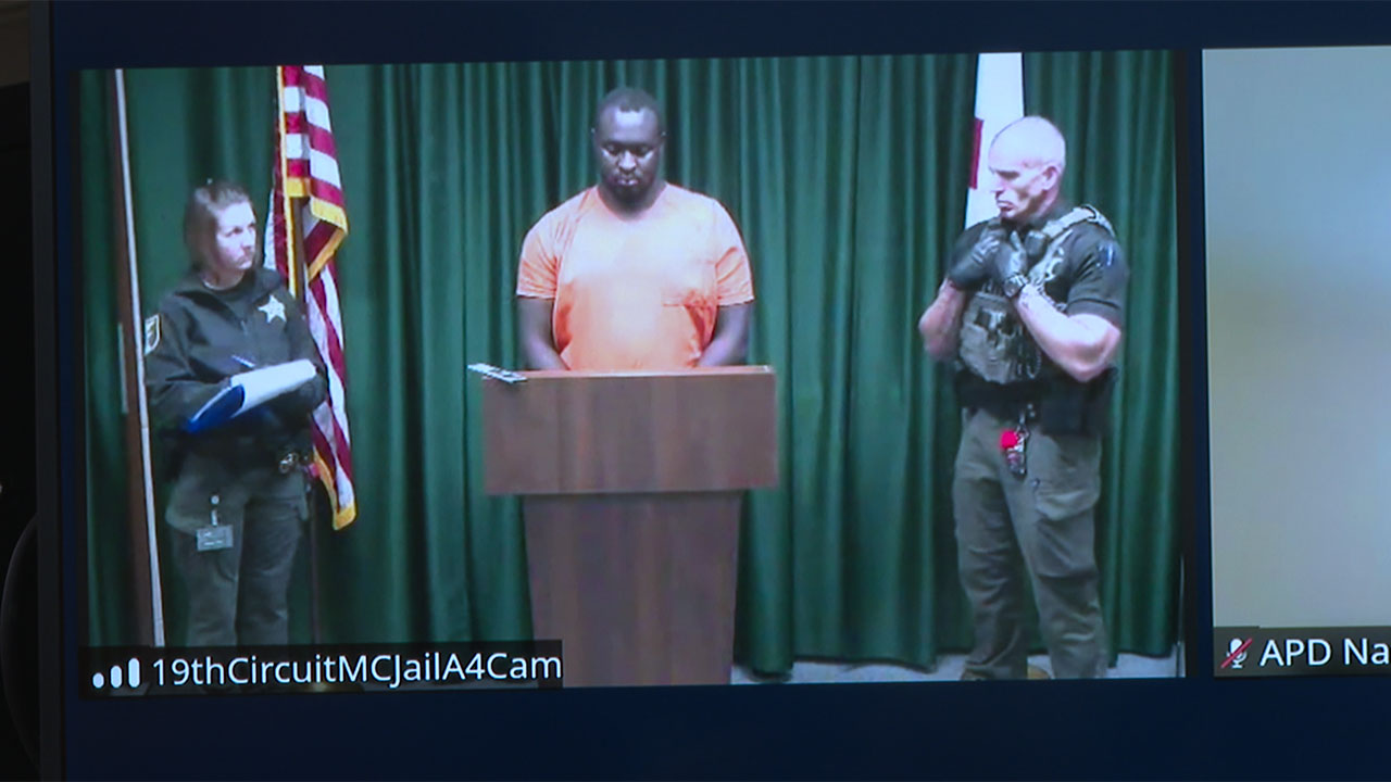 Kersten Francilus made his initial court appearance in Martin County on April 3, 2026, on a charge of first-degree murder.