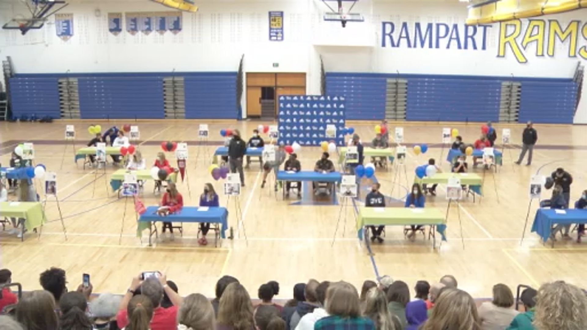 24 Rams sign to compete at the college level