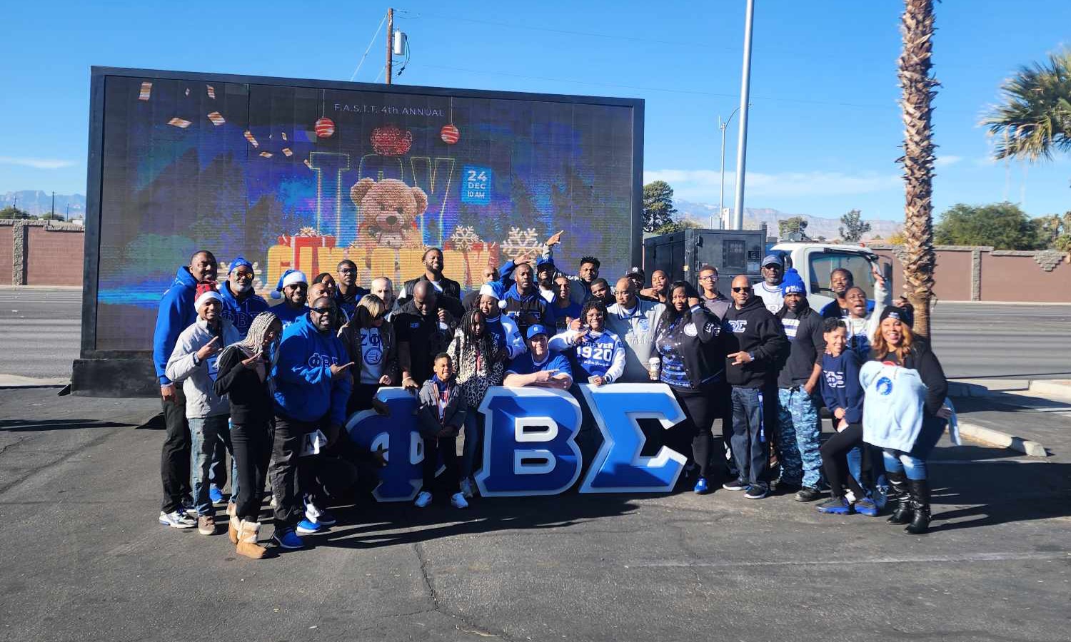 Downtown Las Vegas toy drive