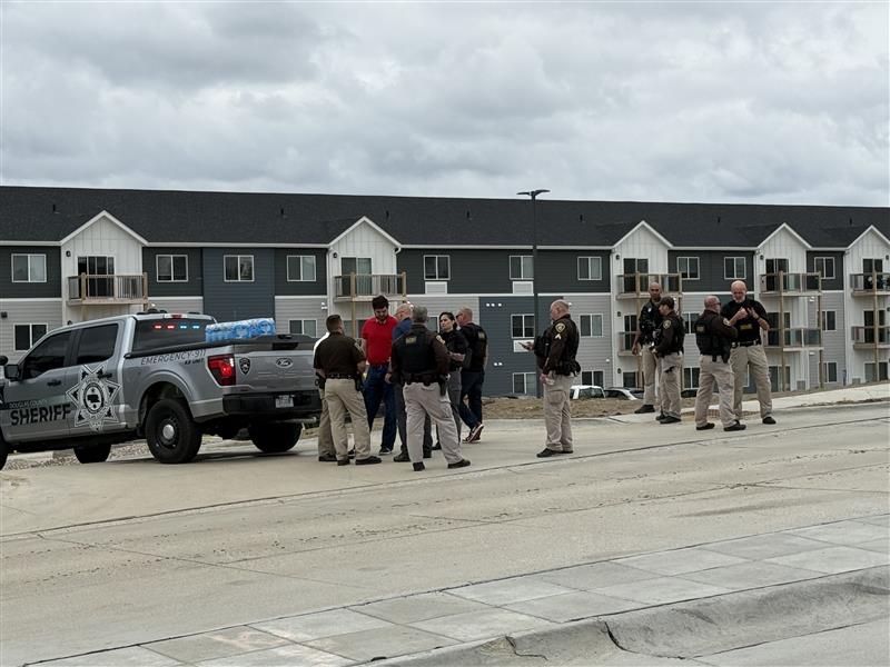 Deputies and Officers responded to a disturbance call after a deputy was shot