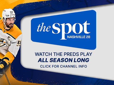 Watch the Nashville Predators on The Spot Nashville 28! 