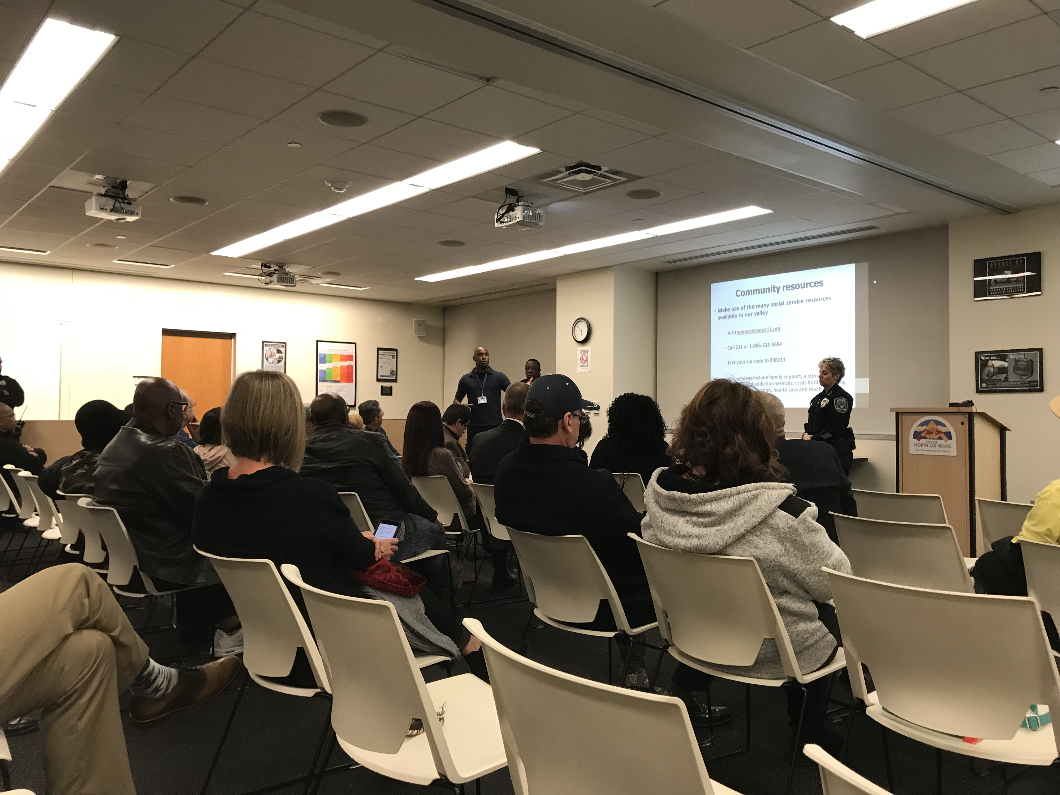 North Las Vegas police say community members are a key in stopping violence