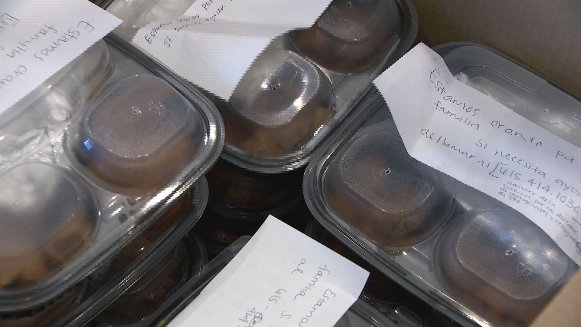 HOT MEALS WITH TORNADO SURVIVORS