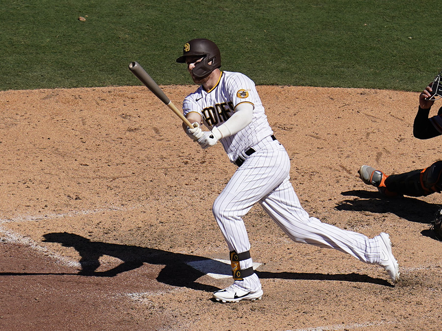 Giants Padres Baseball brandon drury