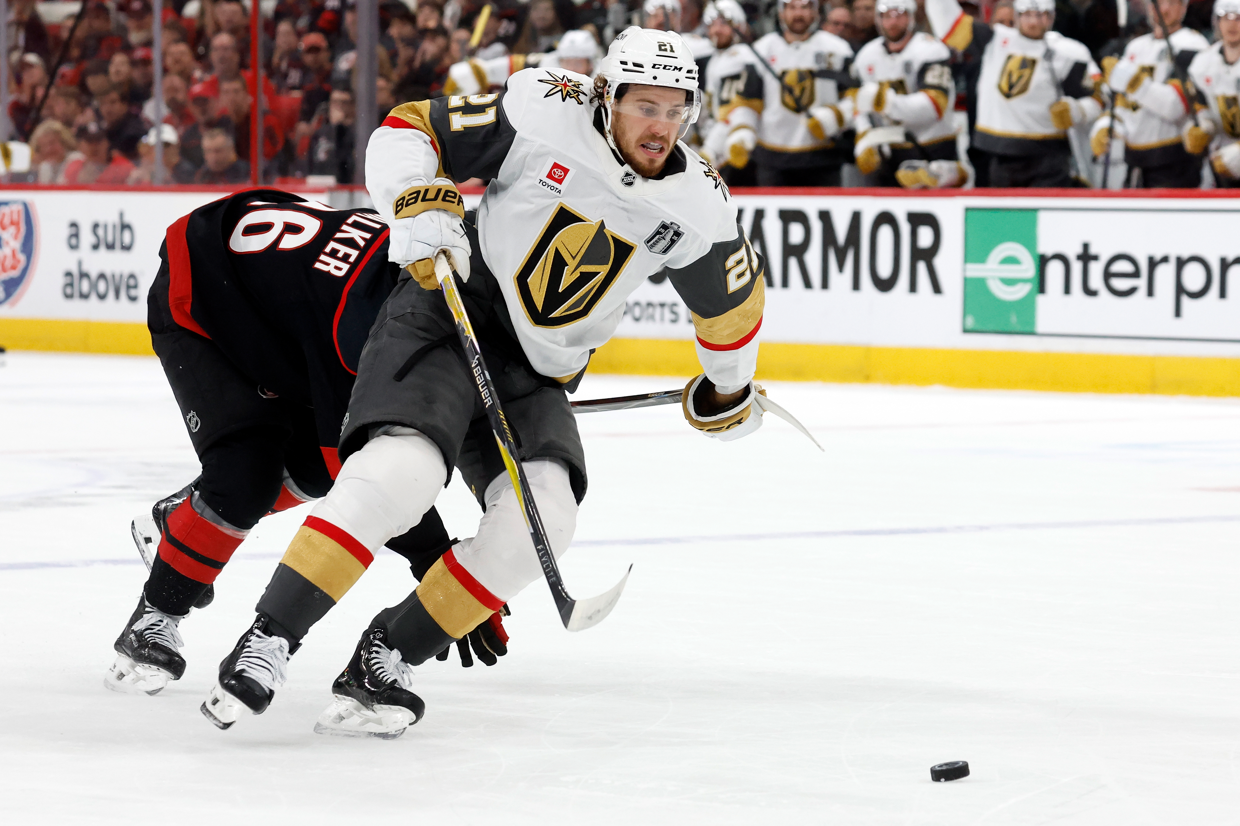 Stanley Cup Golden Knights Hurricanes Hockey