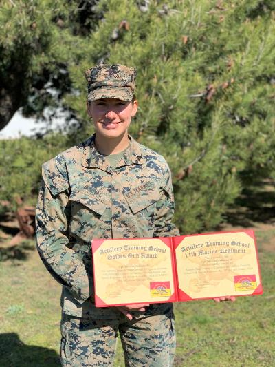 Julianna Yakovac, Howitzer Section Chief