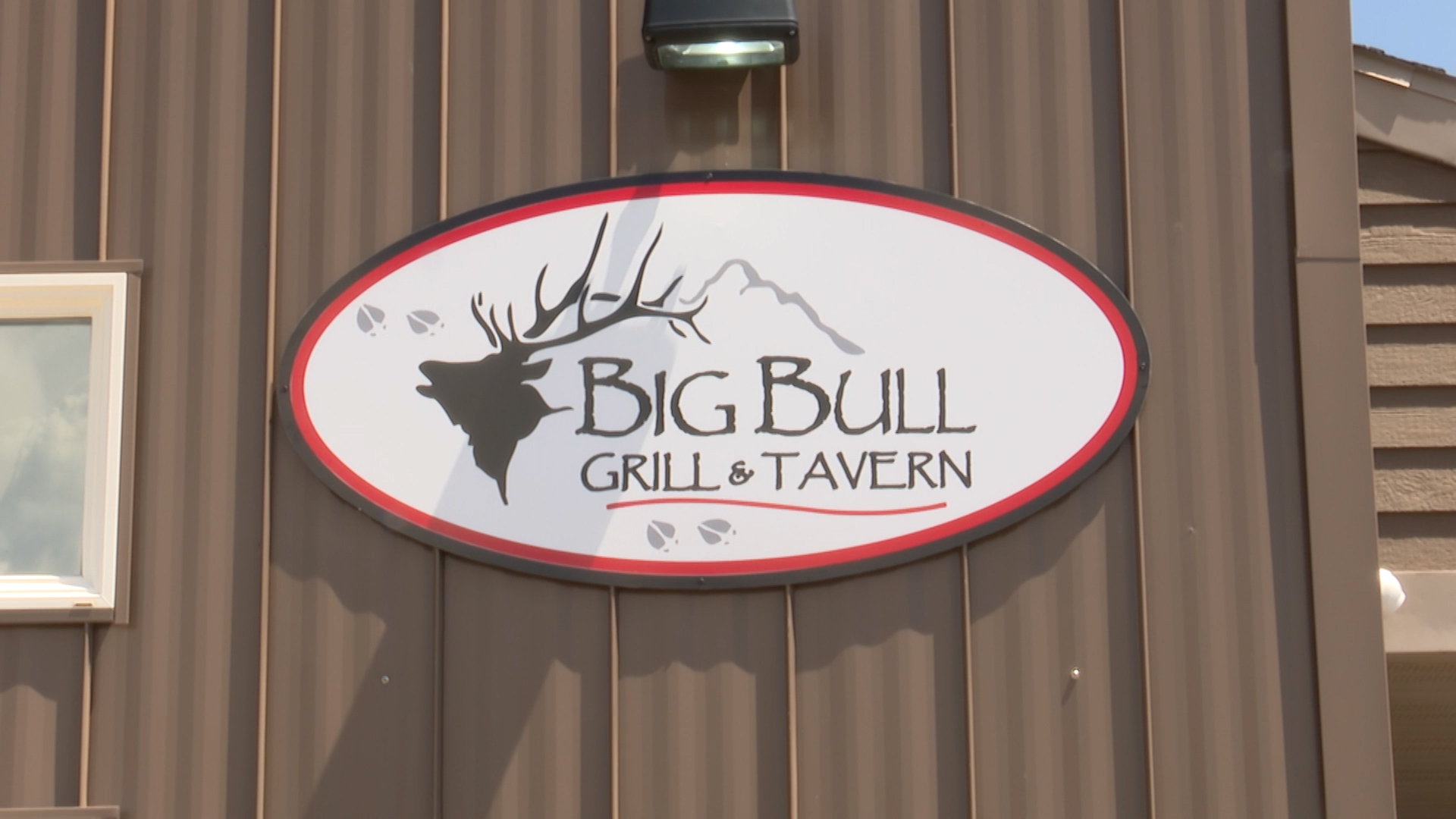 Big Bull Grill and Tavern sign