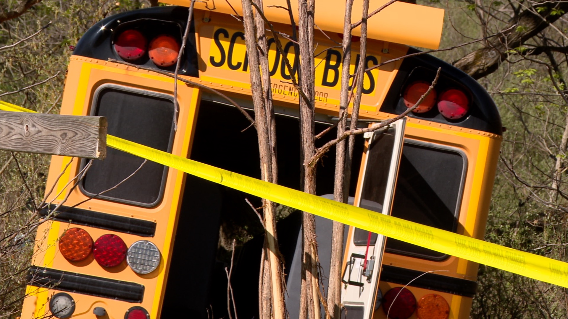 School bus crashes after driver suffers medical emergency, student describes 'roller coaster' experience