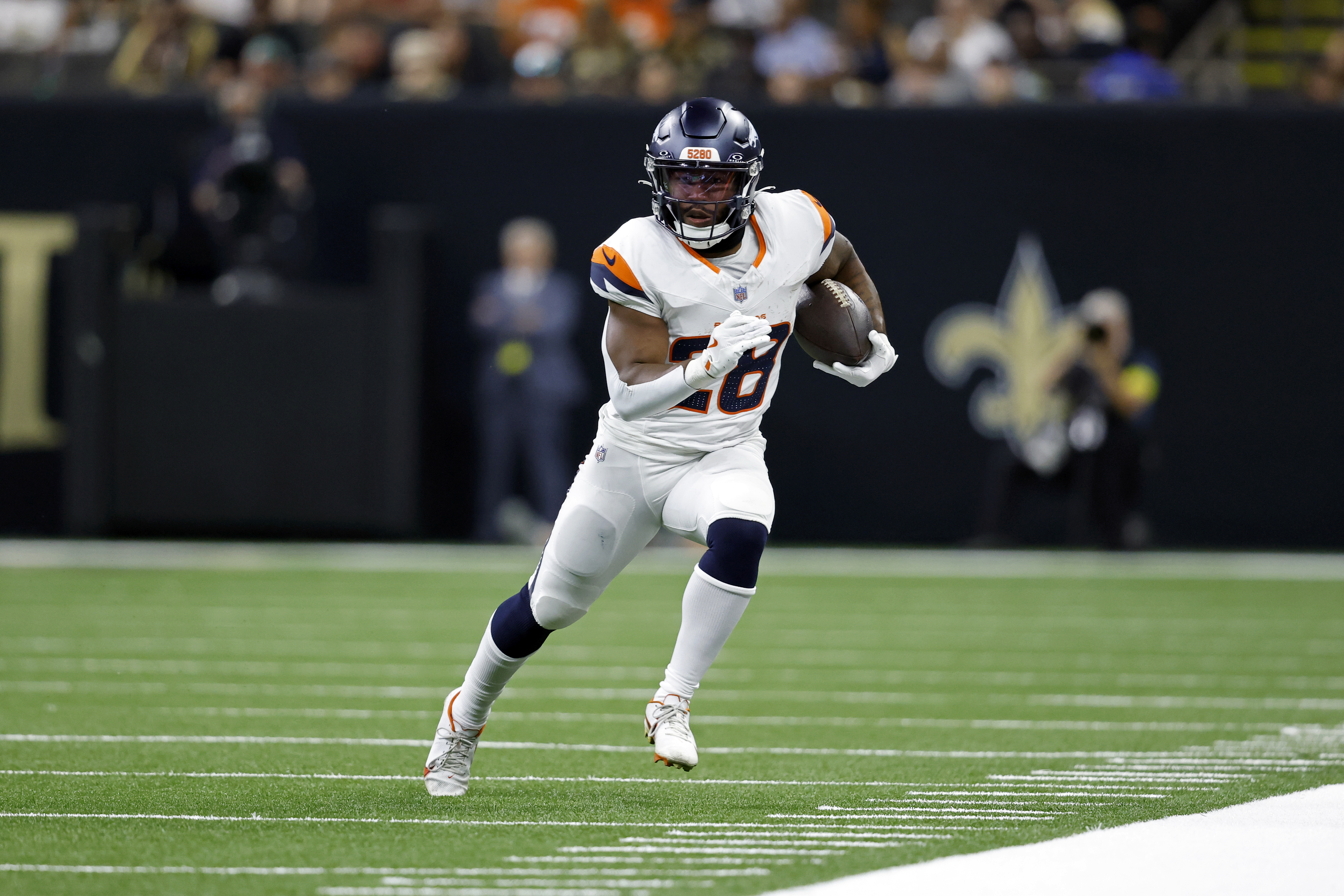 Broncos Saints Football