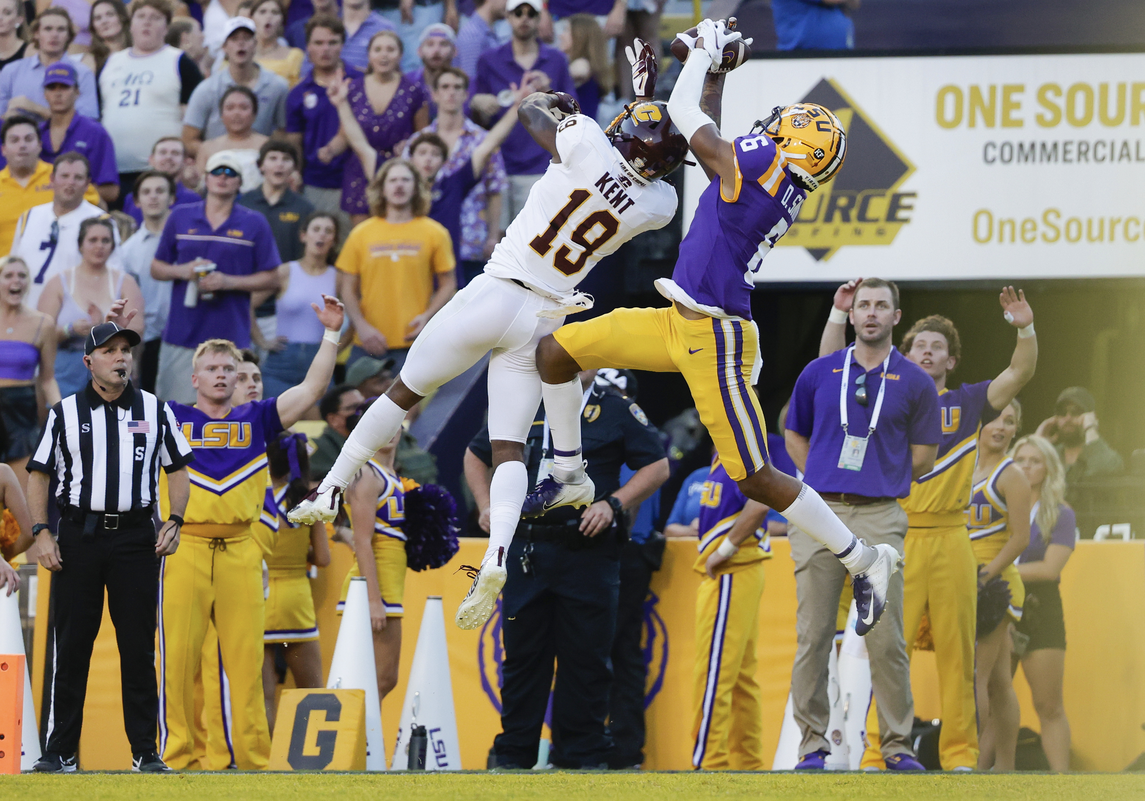 APTOPIX Cent Michigan LSU Football