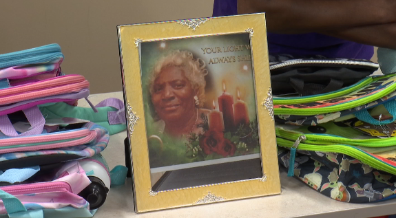 Alice Carter Foundation honors her by giving away free backpacks