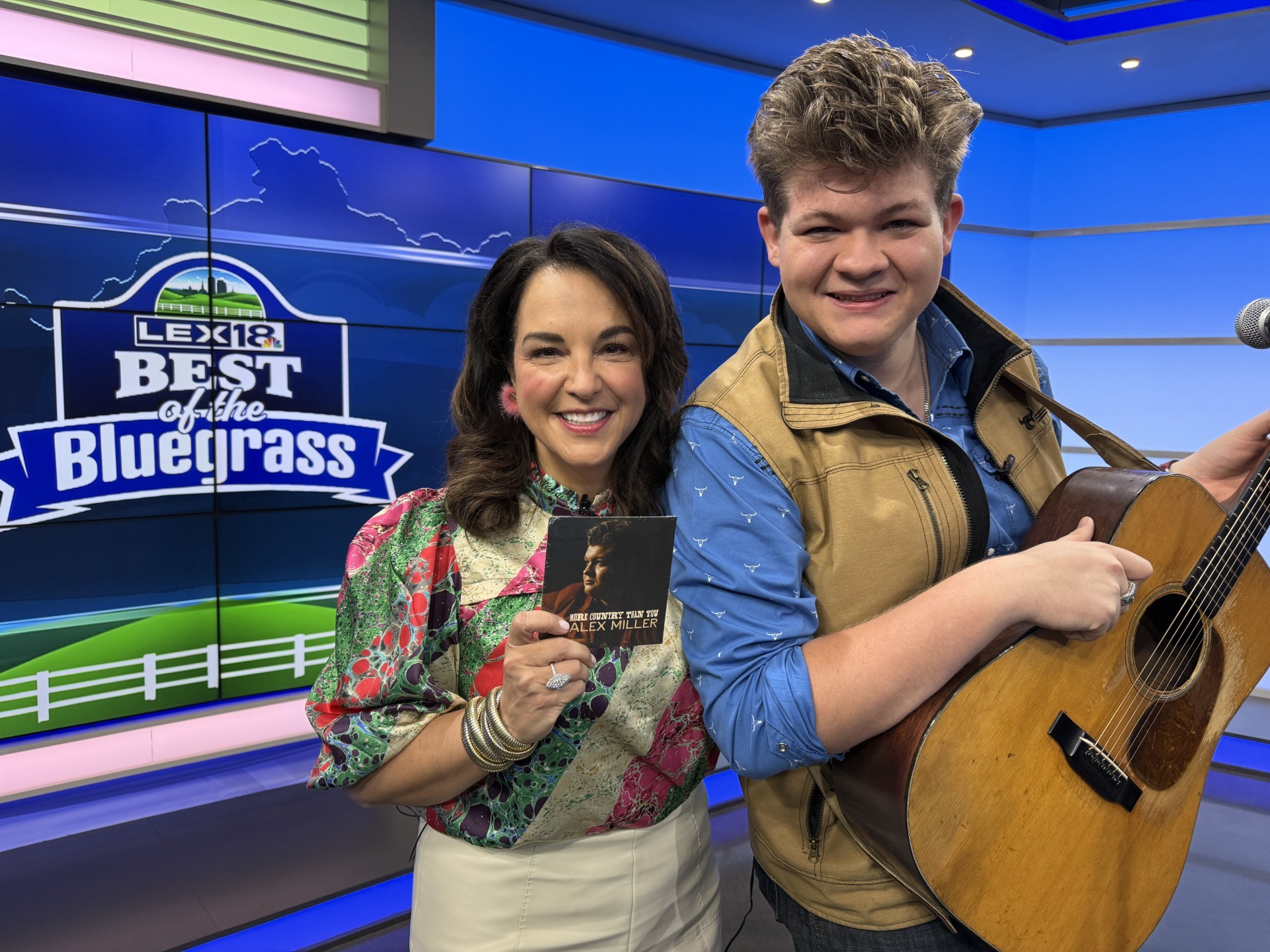 Country artist Alex Miller appears and performs on Best of the Bluegrass