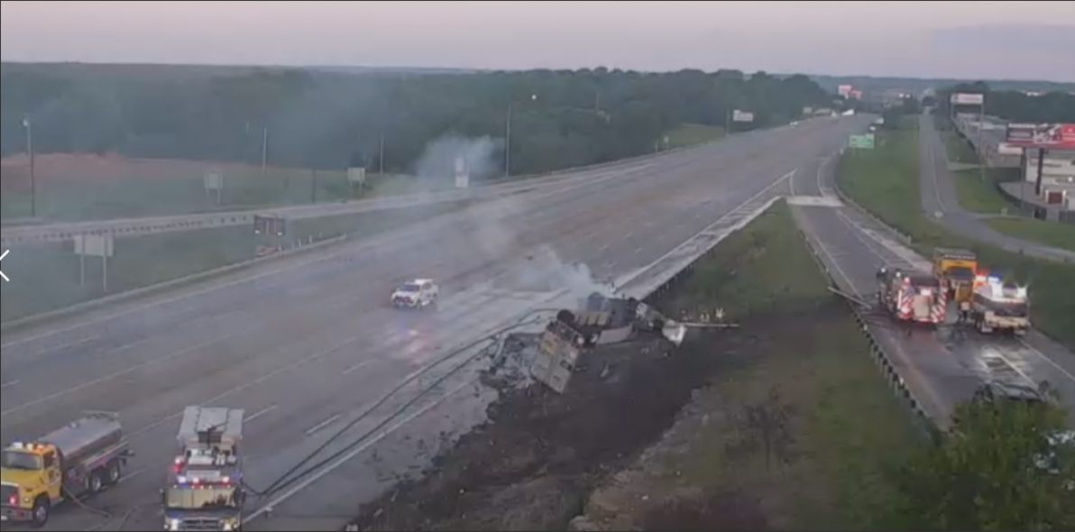 I-70 WB at Woods Chapel Road