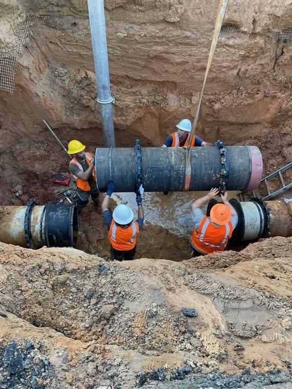City of Tallahassee crews working to fix water main
