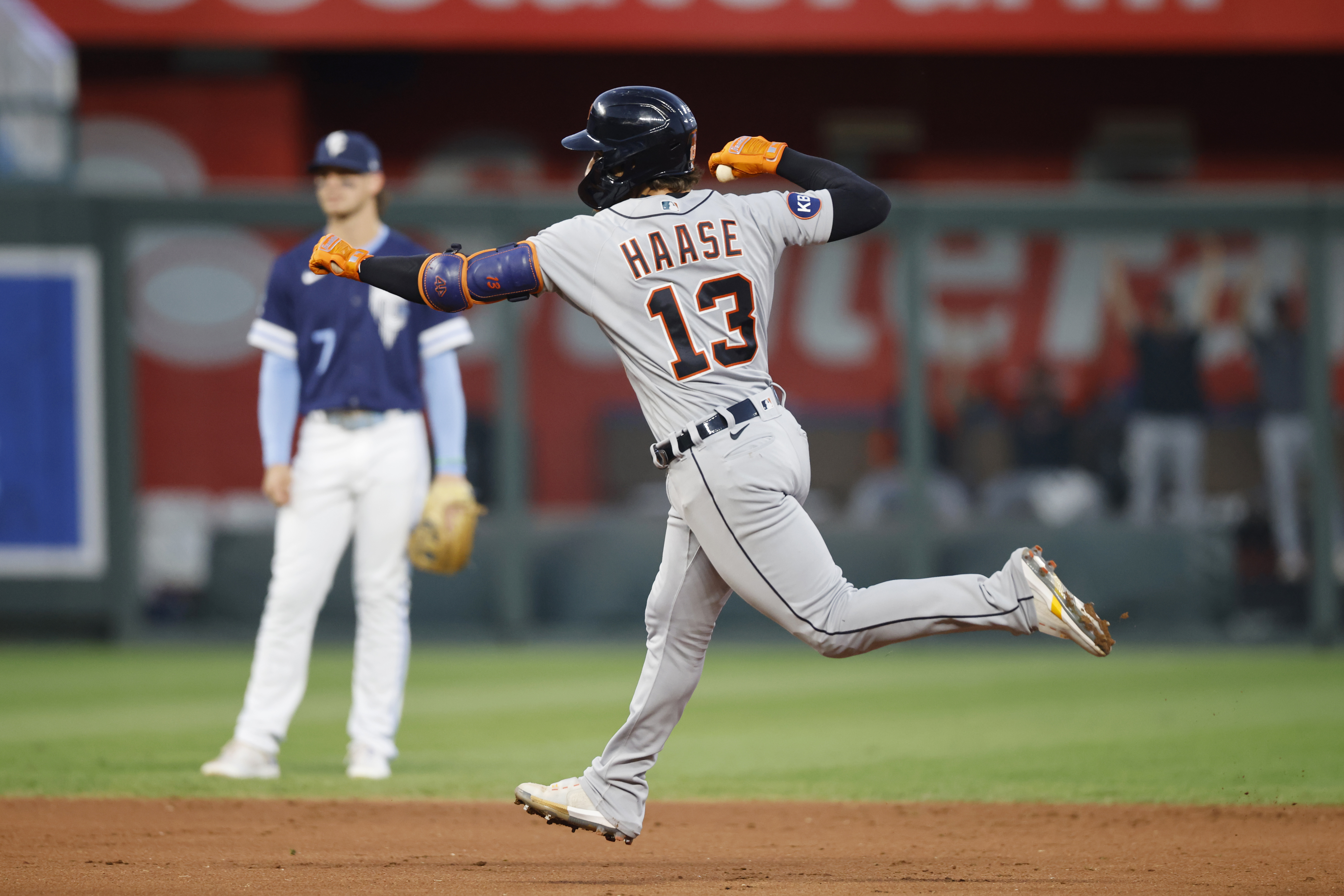 Eric Haase Tigers Royals Baseball