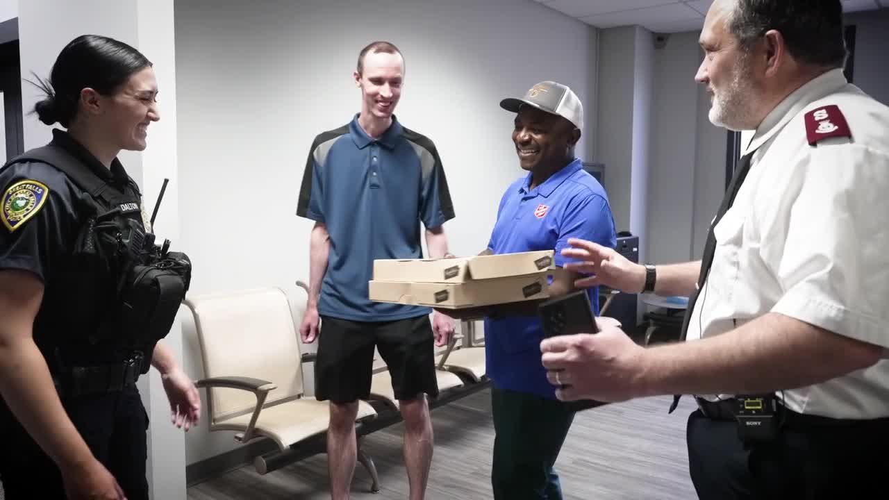 First responders honored on National Donut Day