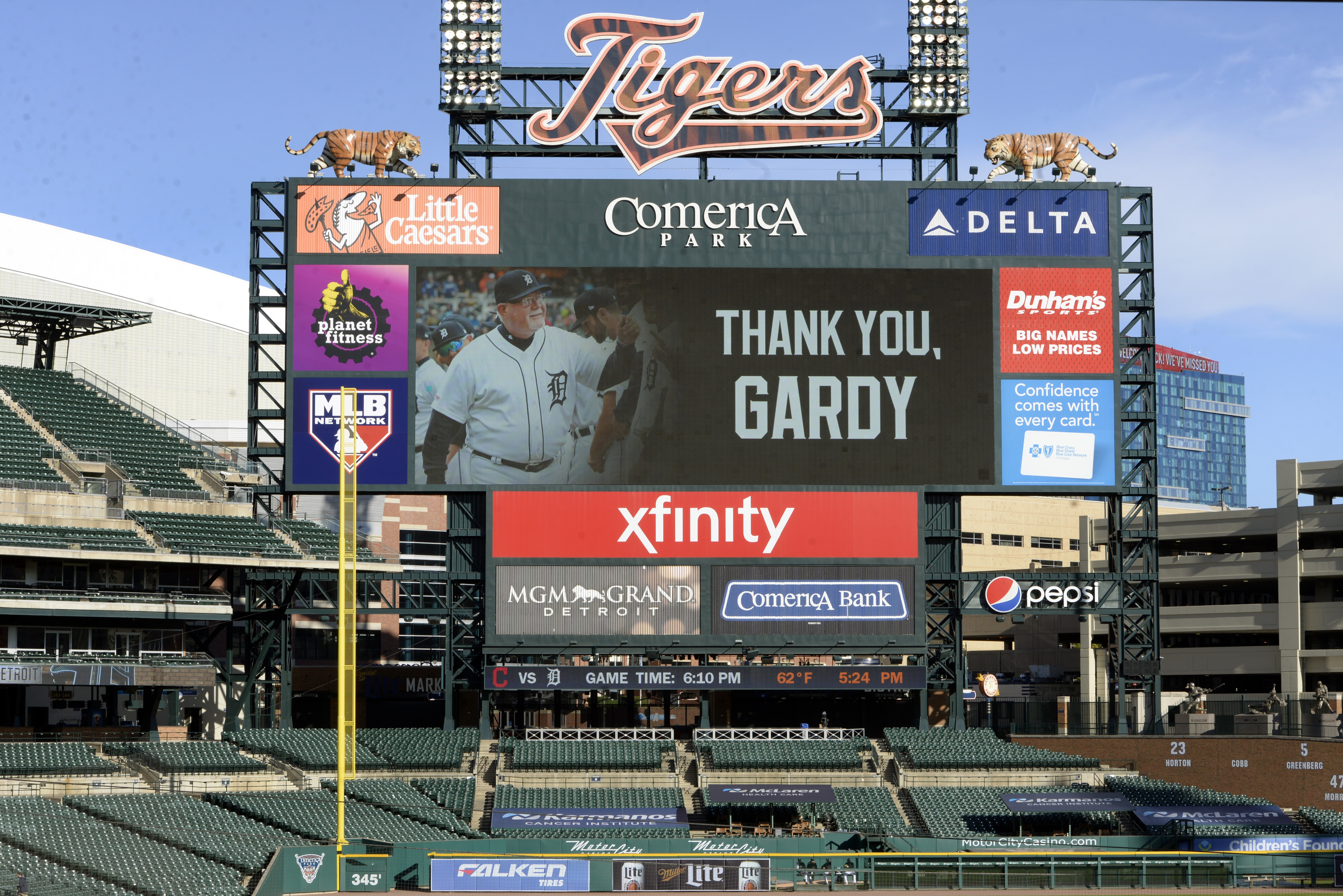 Tigers players pay tribute to retiring Ron Gardenhire