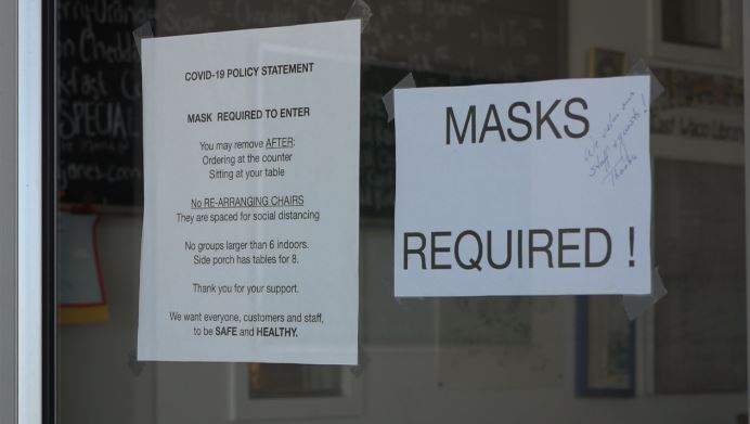 masks required