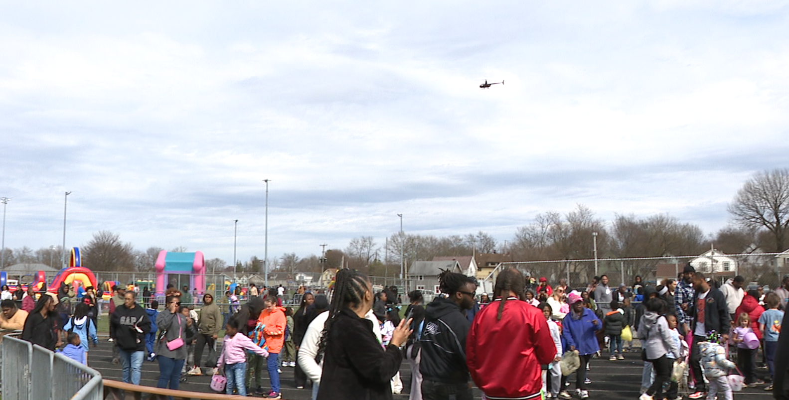 Helicopter egg drop