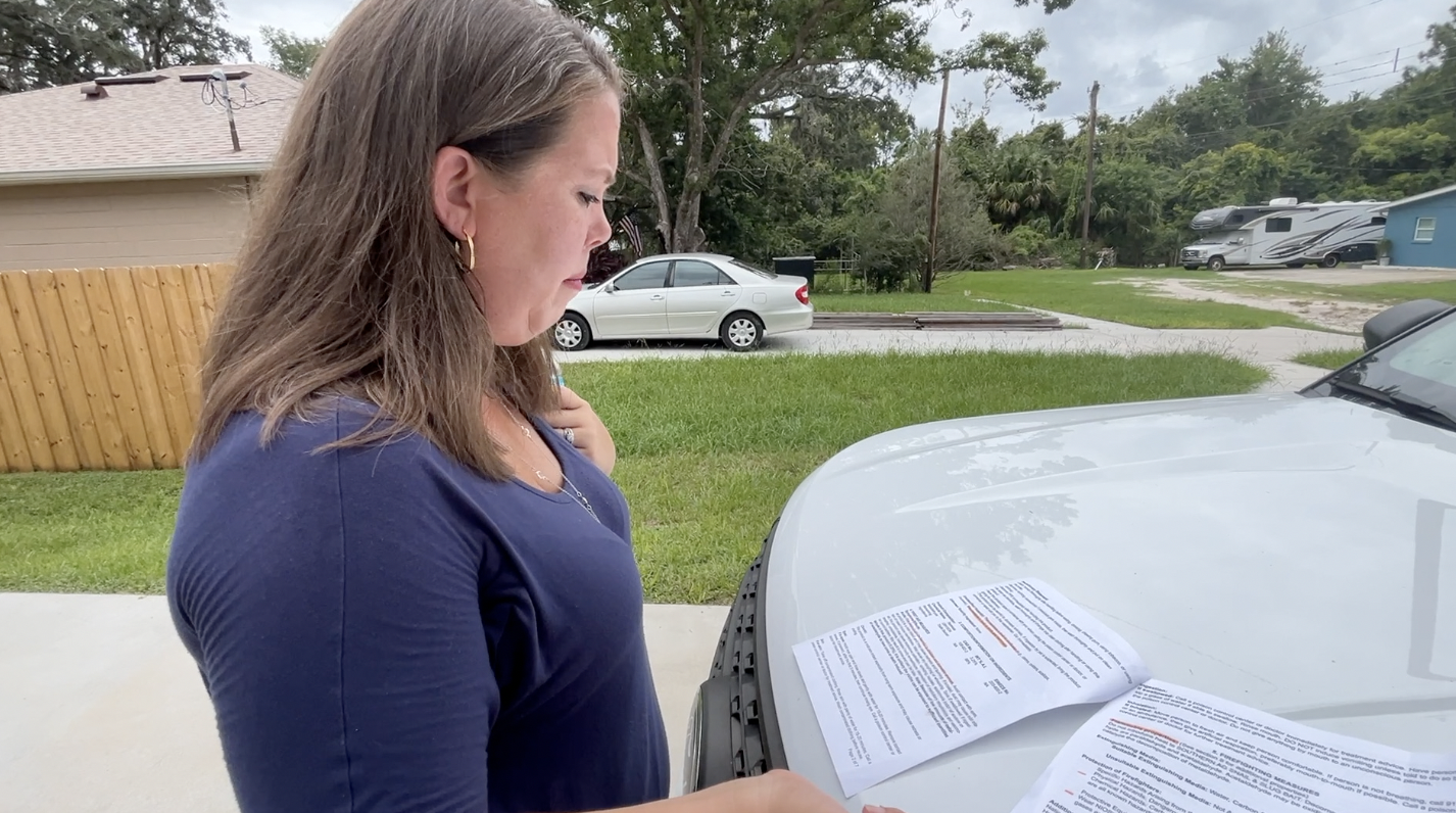 Pasco woman's yard sprayed with chemicals to treat Giant African Land Snails, despite her refusal 
