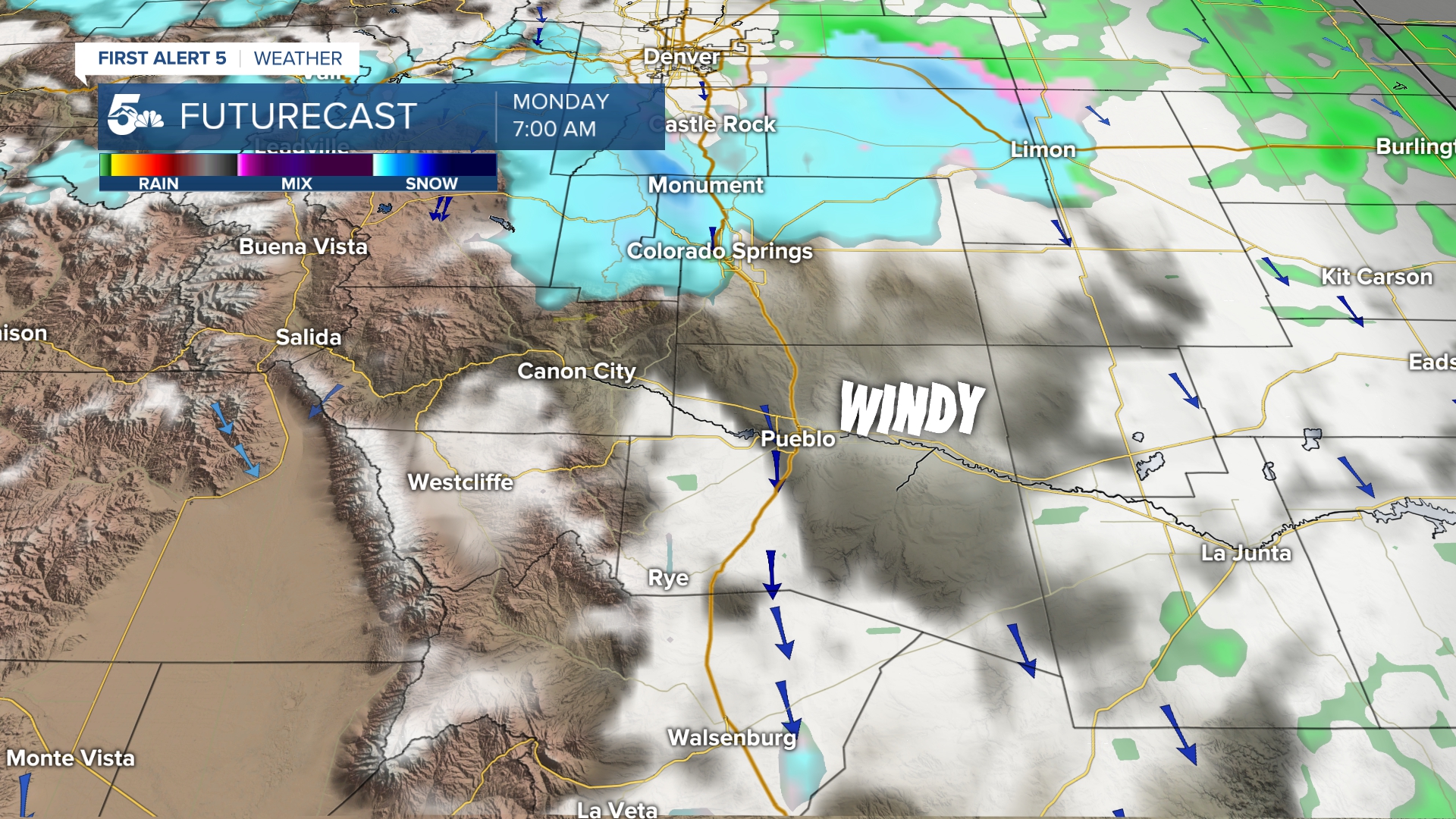 Futurecast 7AM Monday 11/20