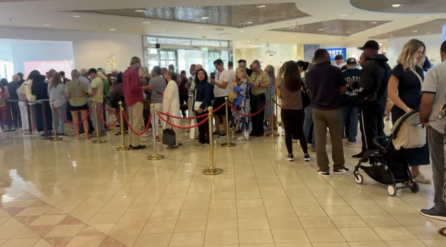 People Waiting for Flights Dubai