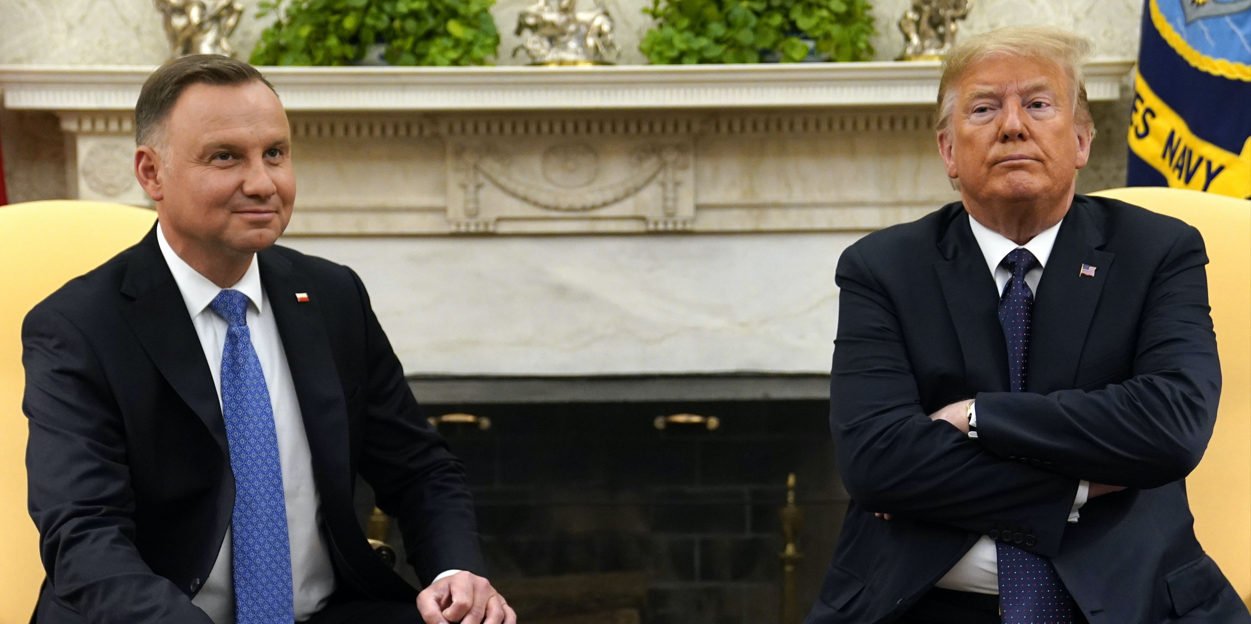 Trump and Poland's president discuss US troops on NATO's eastern flank